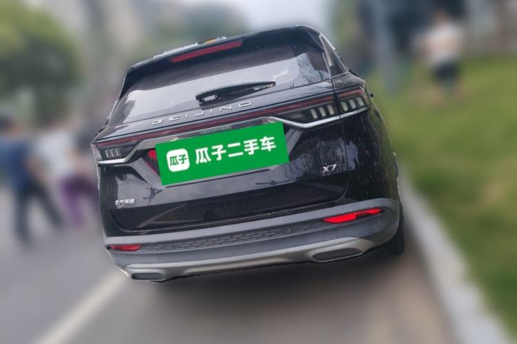 Used BAIC Beijing X7 2020 1.5TD DCT Trendy Edition Rear