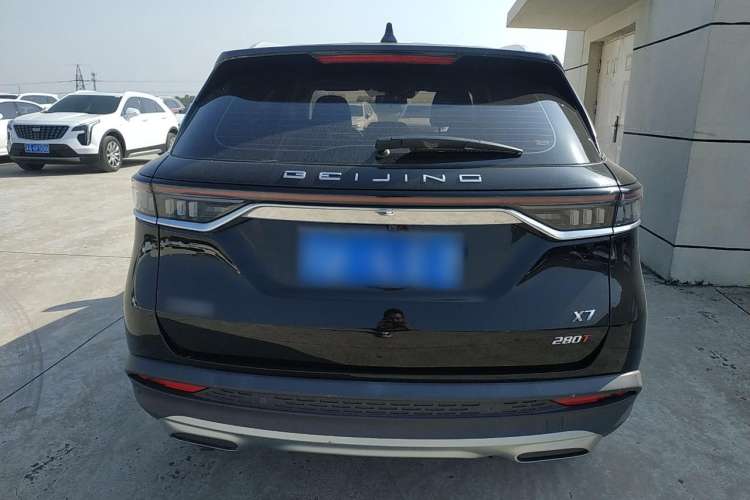 Used BAIC Beijing X7 2020 1.5TD DCT Trendy Edition Rear