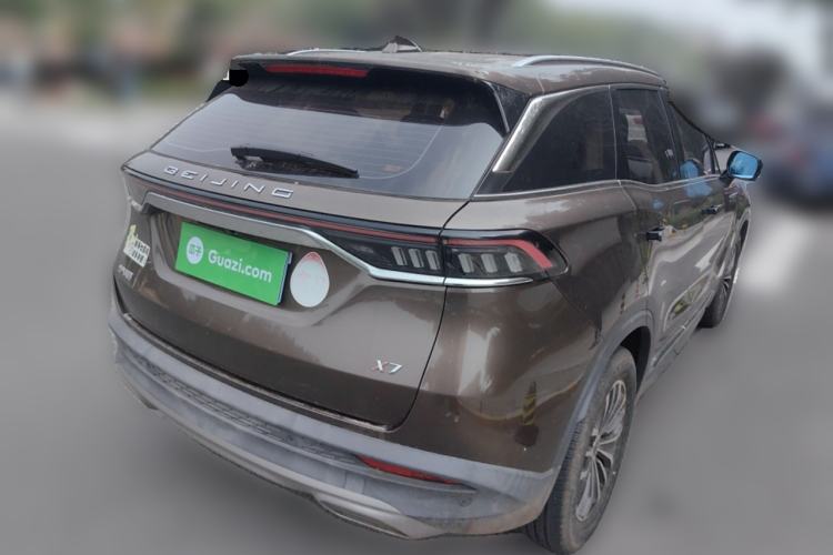 Used BAIC Beijing X7 2020 1.5TD DCT ZhiShang Edition Rear Right 45 Deg