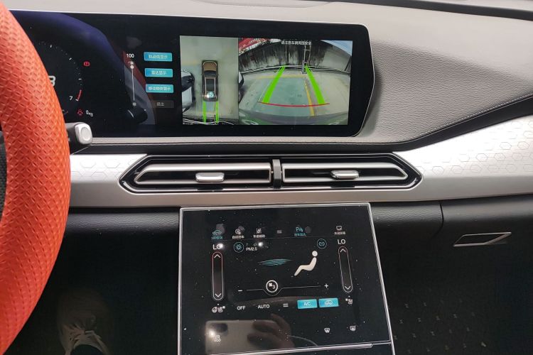 Used BAIC Beijing X7 2020 1.5TD DCT Leading Edition Audio And AC Panel