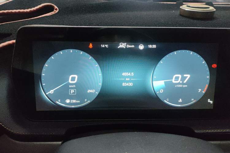 Used BAIC Beijing X7 2020 1.5TD DCT Leading Edition Instrument Cluster