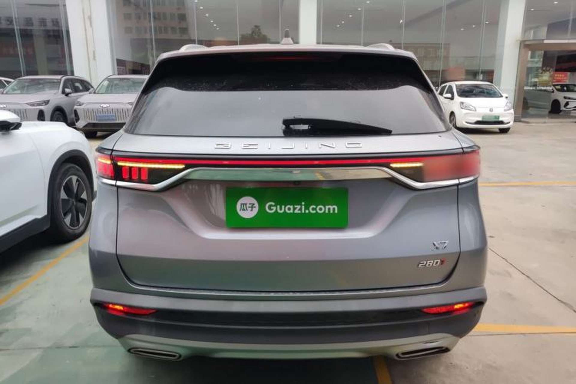 Used BAIC Beijing X7 2020 1.5TD DCT Leading Edition Rear