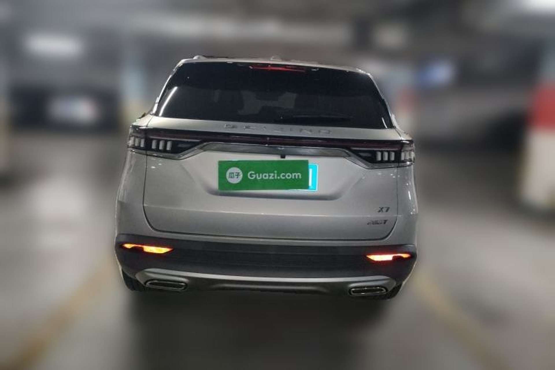 Used BAIC Beijing X7 2020 1.5TD DCT Leading Edition Rear
