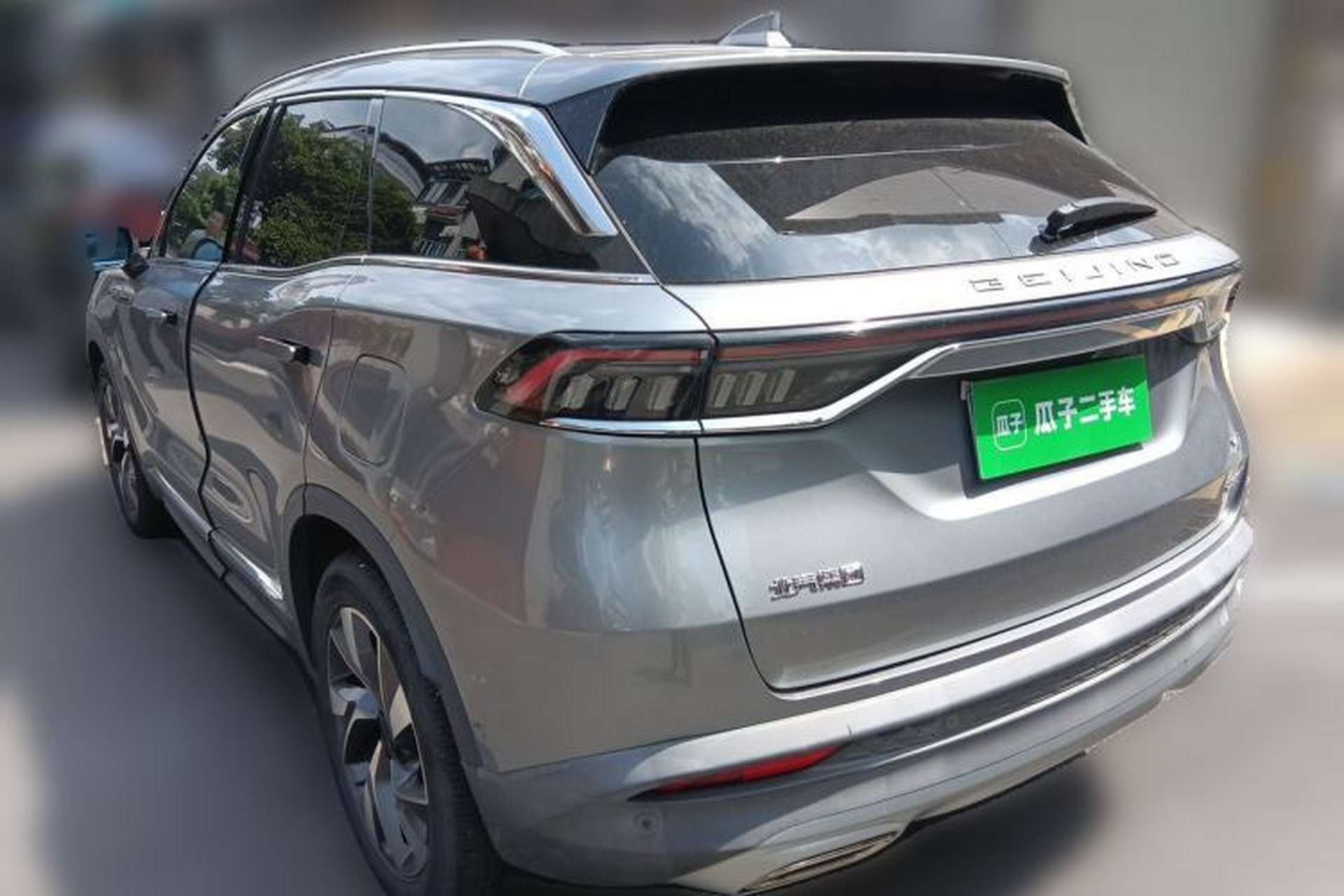Used BAIC Beijing X7 2020 1.5TD DCT Leading Edition Rear Left 45 Deg