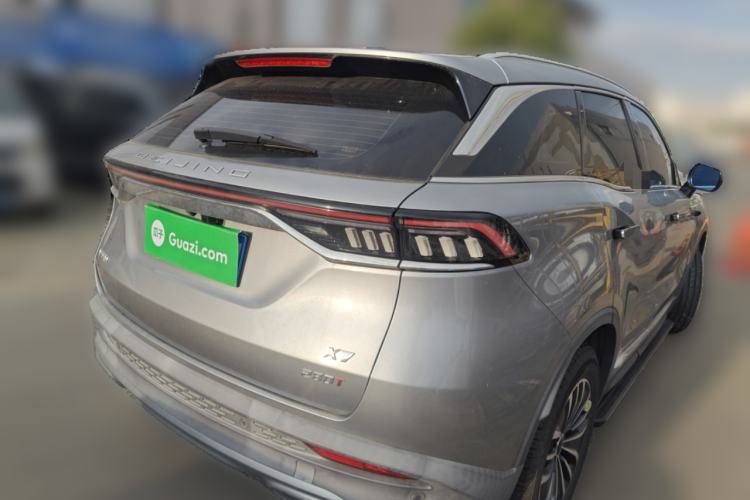 Used BAIC Beijing X7 2020 1.5TD DCT ZhiShang Edition Rear Right 45 Deg
