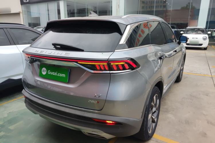 Used BAIC Beijing X7 2020 1.5TD DCT Leading Edition Rear Right 45 Deg