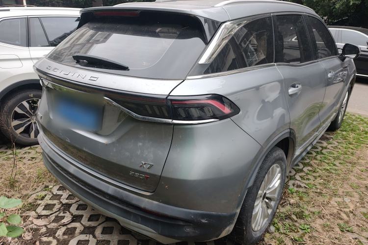 Used BAIC Beijing X7 2020 1.5TD DCT Zhi Feng Edition Rear Right 45 Deg
