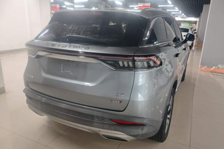 Used BAIC Beijing X7 2020 1.5TD DCT Trendy Edition Rear Right 45 Deg