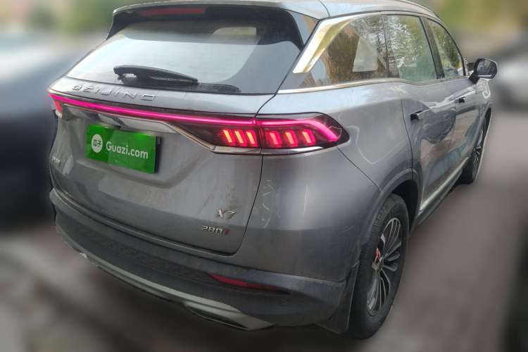 Used BAIC Beijing X7 2020 1.5TD DCT ZhiShang Edition Rear Right 45 Deg