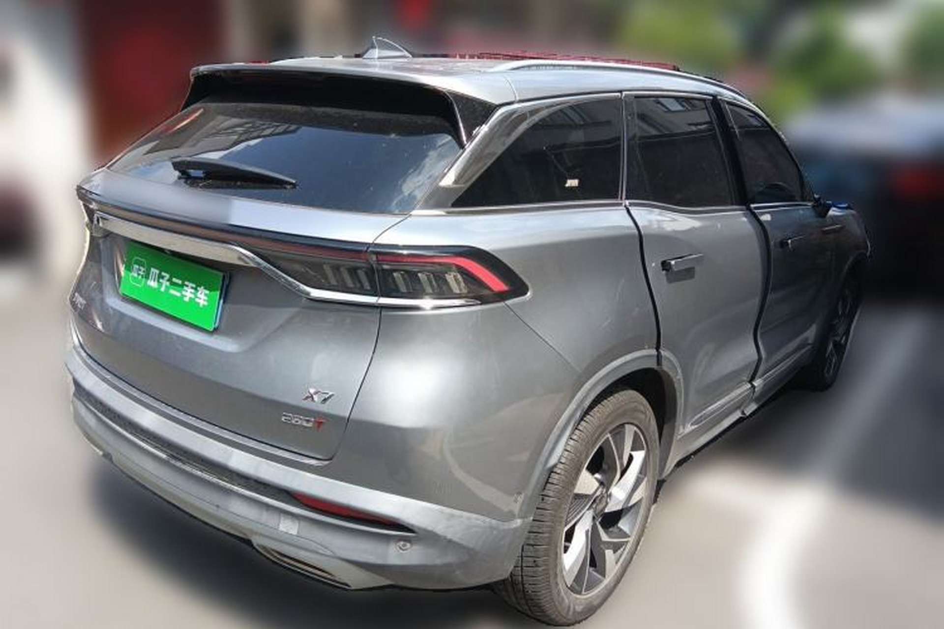 Used BAIC Beijing X7 2020 1.5TD DCT Leading Edition Rear Right 45 Deg
