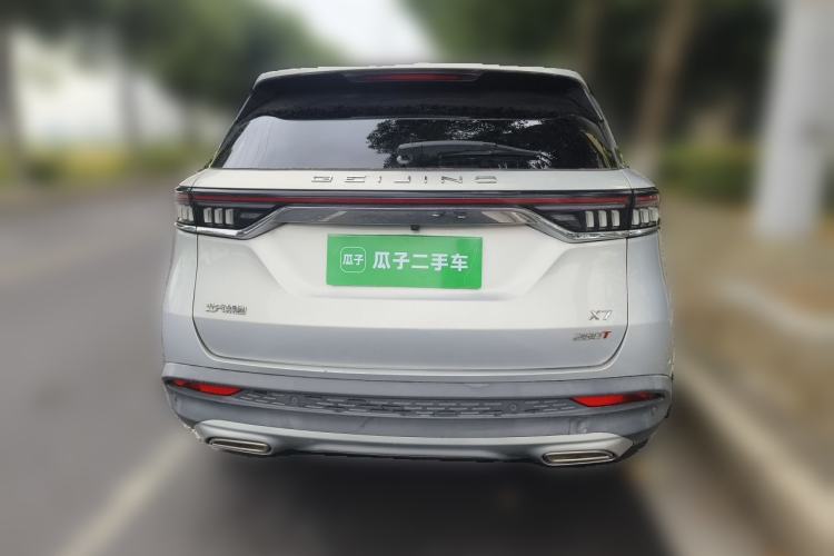 Used BAIC Beijing X7 2020 1.5TD DCT Leading Edition Rear