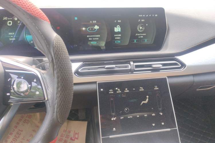 Used BAIC Beijing X7 2020 1.5TD DCT Leading Edition Audio And AC Panel