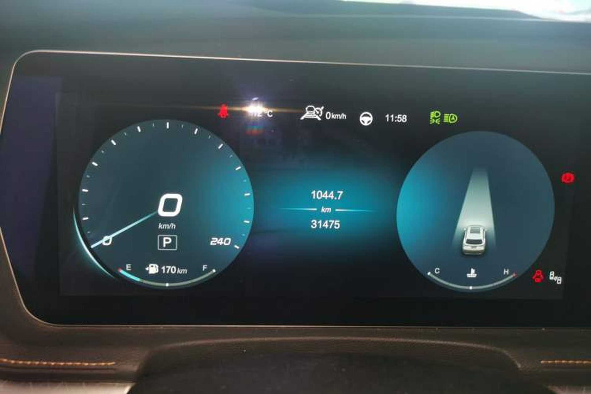 Used BAIC Beijing X7 2020 1.5TD DCT Leading Edition Instrument Cluster