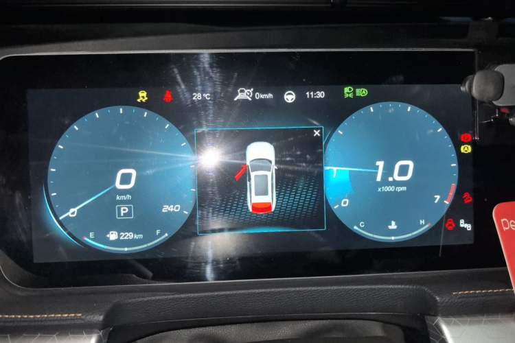 Used BAIC Beijing X7 2020 1.5TD DCT Leading Edition Instrument Cluster
