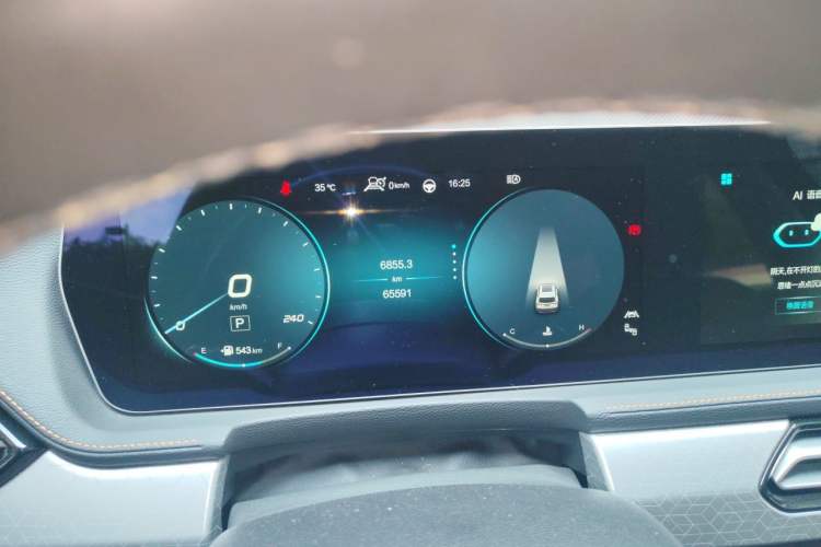 Used BAIC Beijing X7 2020 1.5TD DCT Leading Edition Instrument Cluster