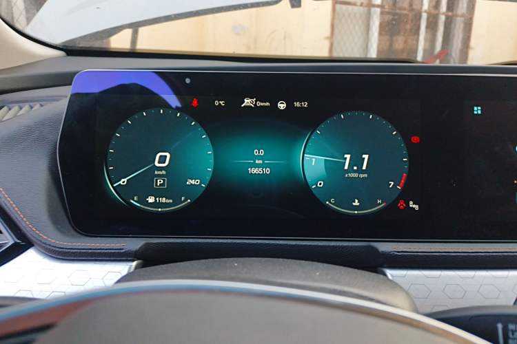 Used BAIC Beijing X7 2020 1.5TD DCT Leading Edition Instrument Cluster