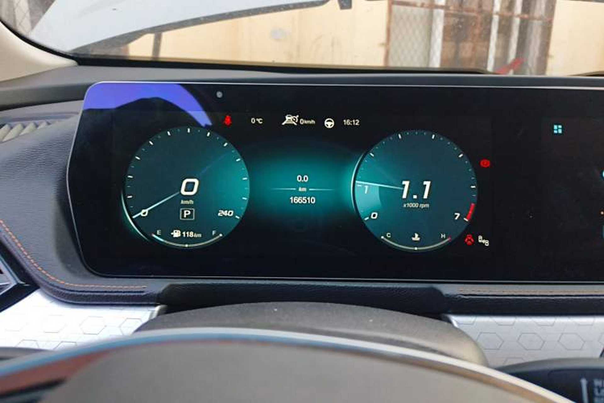 Used BAIC Beijing X7 2020 1.5TD DCT Leading Edition Instrument Cluster