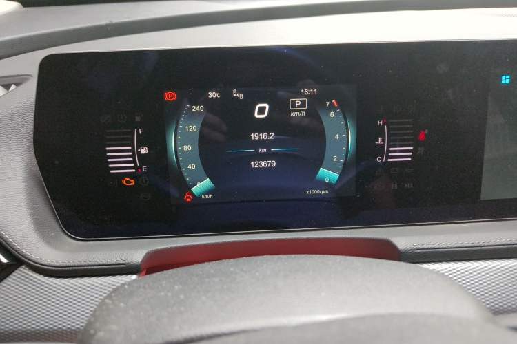 Used BAIC Beijing X7 2020 1.5TD DCT ZhiShang Edition Instrument Cluster
