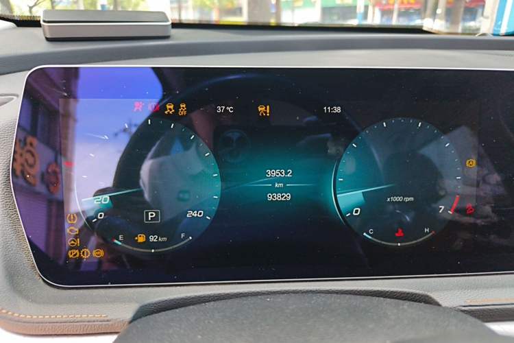 Used BAIC Beijing X7 2020 1.5TD DCT Leading Edition Instrument Cluster