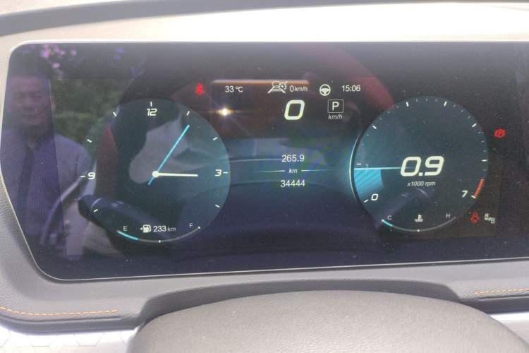 Used BAIC Beijing X7 2020 1.5TD DCT Leading Edition Instrument Cluster