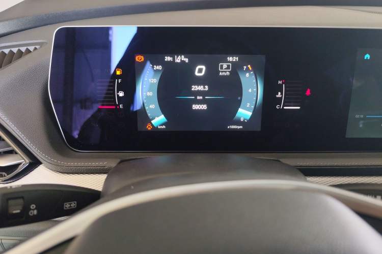 Used BAIC Beijing X7 2020 1.5TD DCT ZhiShang Edition Instrument Cluster
