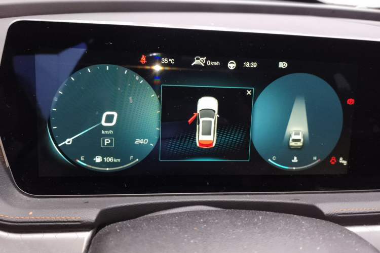 Used BAIC Beijing X7 2020 1.5TD DCT Leading Edition Instrument Cluster