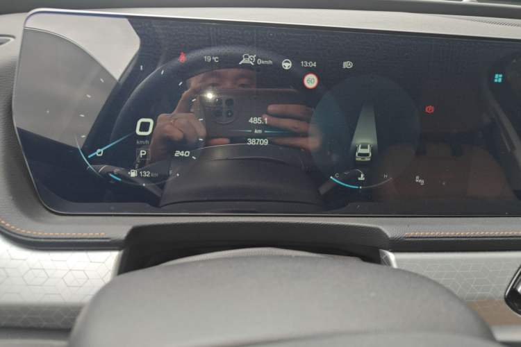 Used BAIC Beijing X7 2020 1.5TD DCT Leading Edition Odometer Close Up