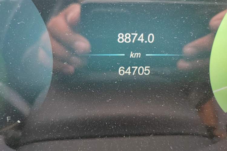 Used BAIC Beijing X7 2020 1.5TD DCT Leading Edition Odometer Close Up
