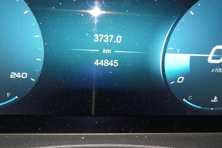 Used BAIC Beijing X7 2020 1.5TD DCT Leading Edition Odometer Close Up
