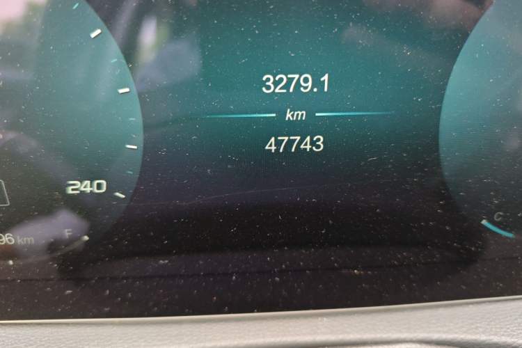 Used BAIC Beijing X7 2020 1.5TD DCT Trendy Edition Odometer Close Up