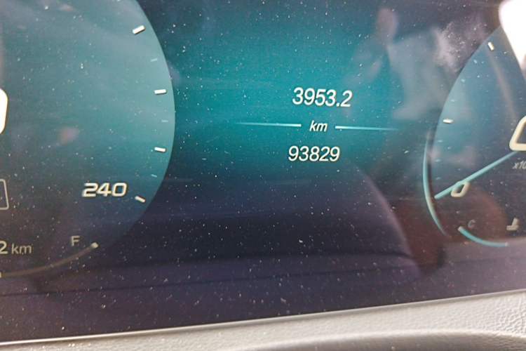 Used BAIC Beijing X7 2020 1.5TD DCT Leading Edition Odometer Close Up