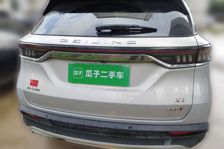 Used BAIC Beijing X7 2020 1.5TD DCT Leading Edition Rear Left 45 Deg
