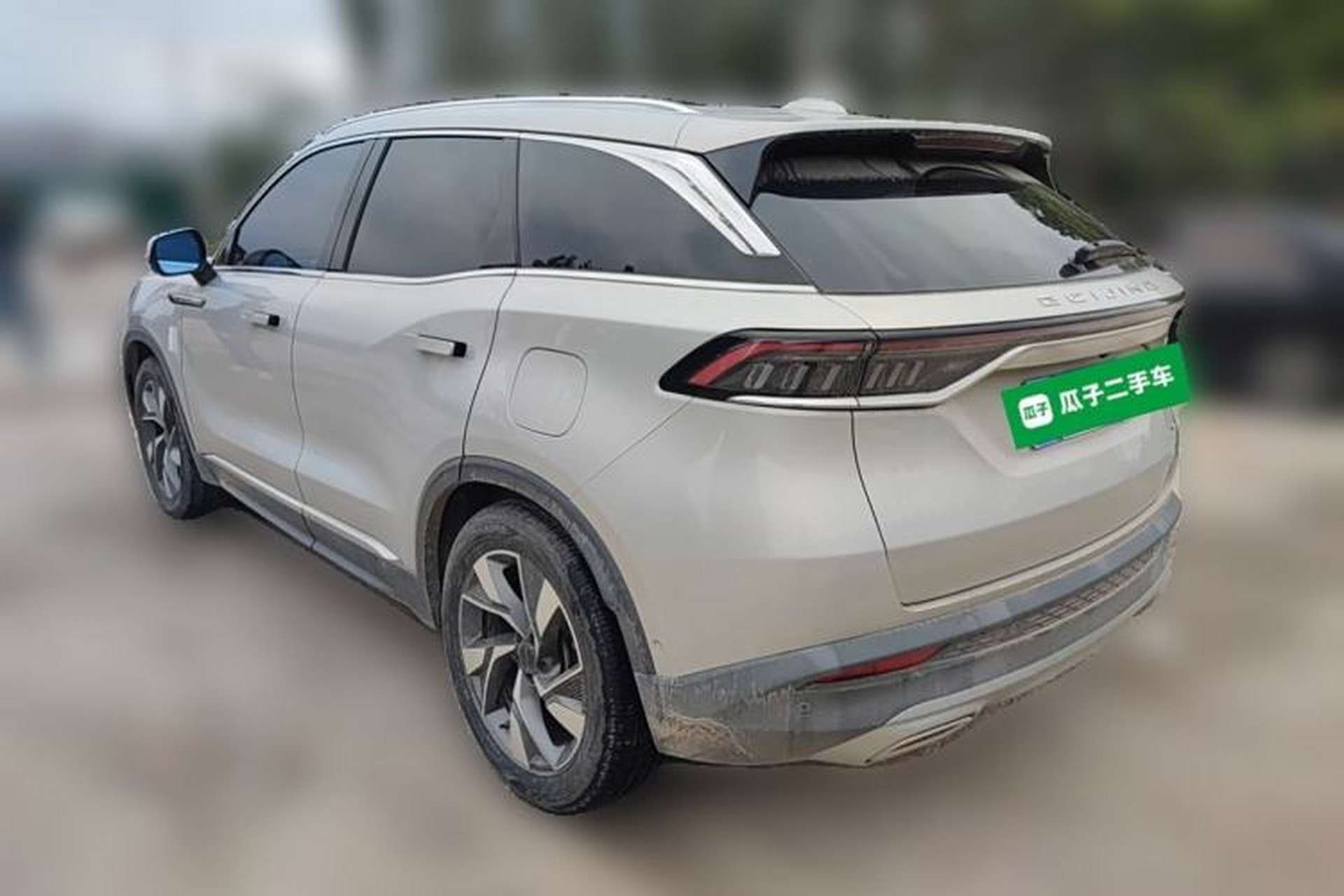 Used BAIC Beijing X7 2020 1.5TD DCT Leading Edition Rear Left 45 Deg