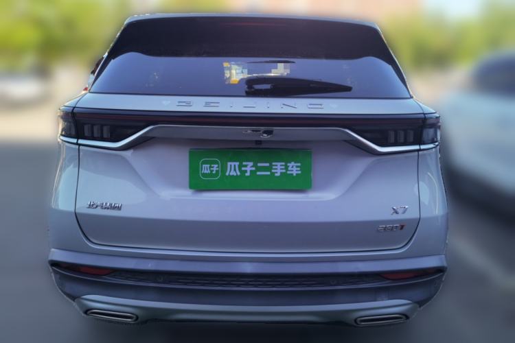 Used BAIC Beijing X7 2020 1.5TD DCT Leading Edition Rear