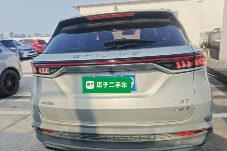 Used BAIC Beijing X7 2020 1.5TD DCT New Year Limited Edition Rear