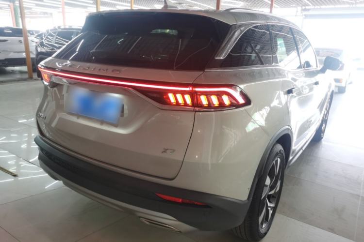 Used BAIC Beijing X7 2020 1.5TD DCT Leading Edition Rear Right 45 Deg