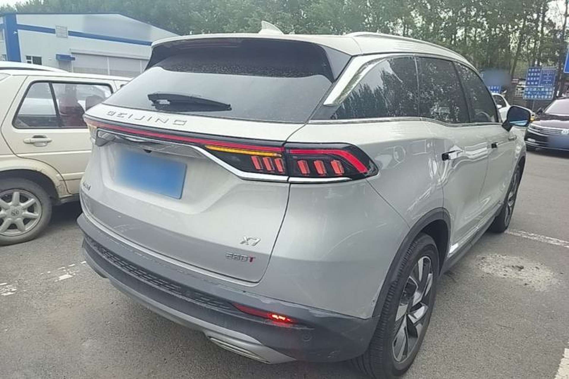 Used BAIC Beijing X7 2020 1.5TD DCT Leading Edition Rear Right 45 Deg