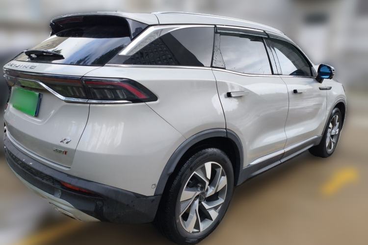Used BAIC Beijing X7 2020 1.5TD DCT Leading Edition Rear Right 45 Deg