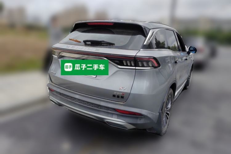 Used BAIC Beijing X7 2020 1.5TD DCT ZhiShang Edition Rear Right 45 Deg