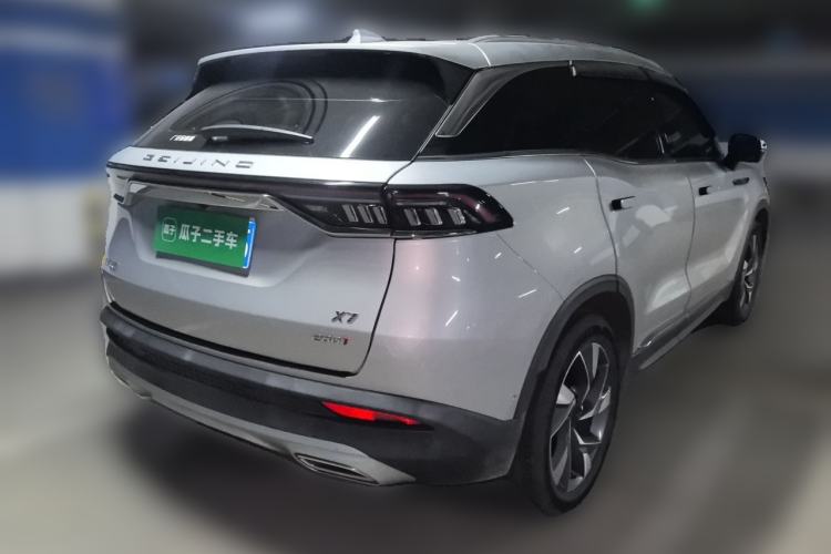 Used BAIC Beijing X7 2020 1.5TD DCT Leading Edition Rear Right 45 Deg