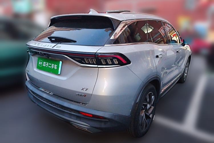 Used BAIC Beijing X7 2020 1.5TD DCT Leading Edition Rear Right 45 Deg