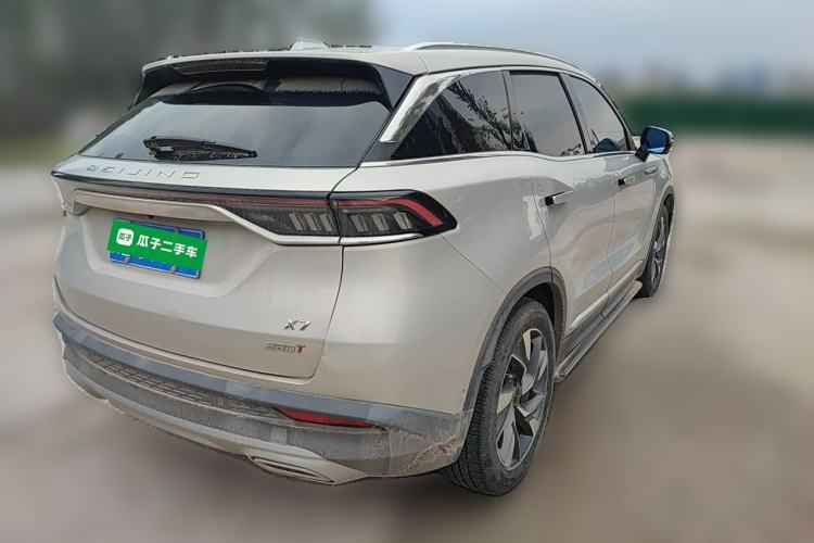 Used BAIC Beijing X7 2020 1.5TD DCT Leading Edition Rear Right 45 Deg
