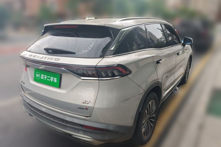 Used BAIC Beijing X7 2020 1.5TD DCT ZhiShang Edition Rear Right 45 Deg
