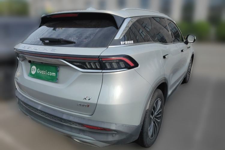 Used BAIC Beijing X7 2020 1.5TD DCT ZhiShang Edition Rear Right 45 Deg