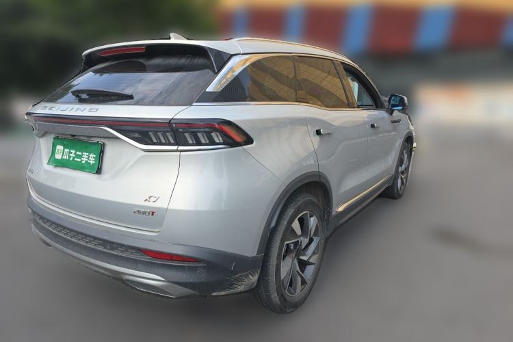 Used BAIC Beijing X7 2020 1.5TD DCT Trendy Edition Rear Right 45 Deg