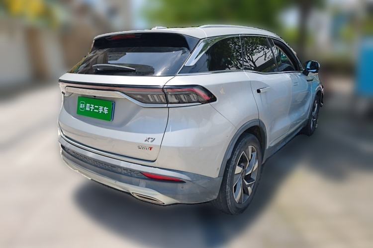 Used BAIC Beijing X7 2020 1.5TD DCT Leading Edition Rear Right 45 Deg