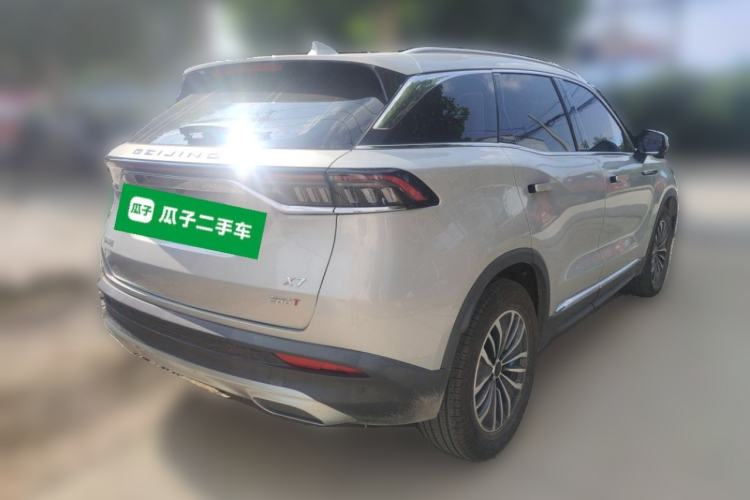 Used BAIC Beijing X7 2020 1.5TD DCT ZhiShang Edition Rear Right 45 Deg