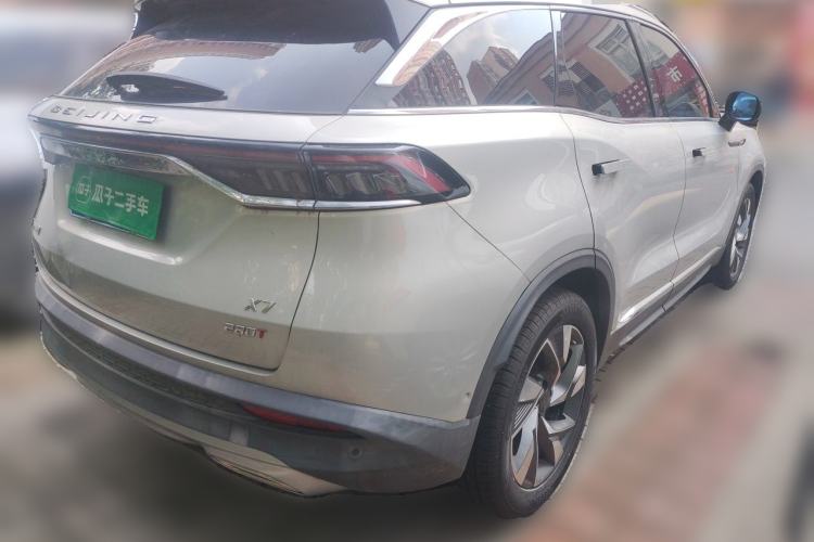 Used BAIC Beijing X7 2020 1.5TD DCT Leading Edition Rear Right 45 Deg