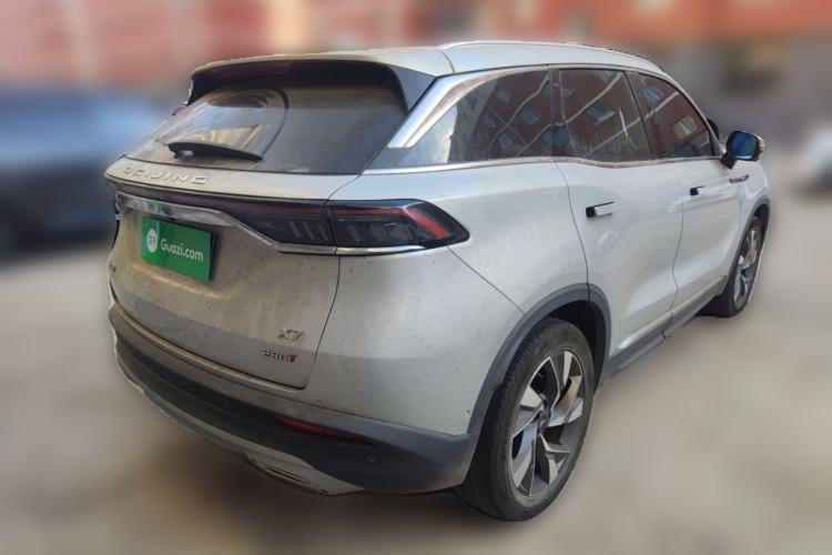 Used BAIC Beijing X7 2020 1.5TD DCT Leading Edition Rear Right 45 Deg