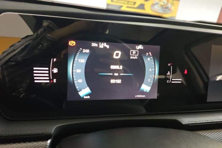 Used BAIC Beijing X7 2020 1.5TD DCT ZhiShang Edition Instrument Cluster